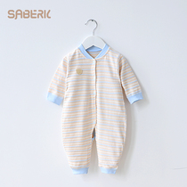 Small Shells Baby Boy Clothing Conjoined Clothes Spring Fall Kid Clothes New Male Baby Climbing Girl Long Sleeve Khaclothes