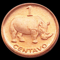New Mozambique 1 raw coin foreign coin year random
