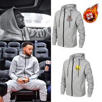 Fall Basketball Clothes Big Code Zip Jacket Sport Sweatshirt Garnter Cardiff Jacket Mans hat-shirt Long sleeves Appearance Suit