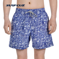 surfcuz Couples Zebra Shorts Beach Holiday Swimming Men Quick Dry Beach Pants Women Shorts Summer