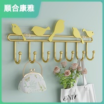 Door rear hook powerful viscose door free of punching on wall hanging wall sticking hook wall hanging rack clothes containing shelf