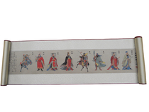 The Three Kingdoms Cao Cao Liu Bei Ge Liangs Sichuan Featured Culture Handicraft Foreign Affairs Commemorates a Gift Hang Painting