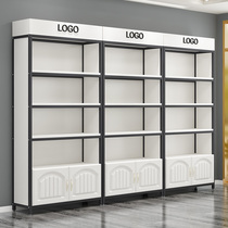  Shelf display rack Cosmetics display cabinet Skin care product sample cabinet Commercial product display cabinet Multi-layer nail art shelf