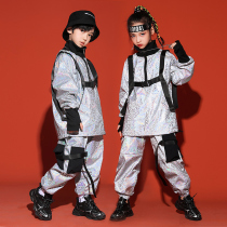 Childrens jazz dance costumes Chauffers New Years Day Mens and womens street dance suit less children hip hop costumes hiphop play out