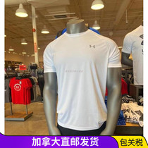 Canada Direct Mail Special Cabinet 2022 New Under Armour Anderma Men Summer Short Sleeve T-shirt Speed Dry