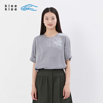klee klee eco silk short sleeve pullover S191TS18
