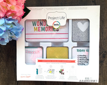 Special Project Life confetti 616 Fresh Log Card Set Album Decoration