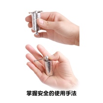 Gold Stirrup Metal Steel Slurpstick Shrink Stick Telescopic Rod Stage Magic Prop Suit Performance Gig