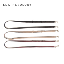Leatherology Genuine Leather Single Shoulder Bag Woman Long Strap Adjustable Removable Back Strap Customizable Logo Long Strap