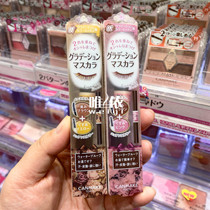 Japanese native CANMAKE Ieda double-head layered two-color mascara berry color light and dark can be superimposed