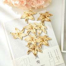 JUDY HANDMADE ALBUM SCRAPBOOKING DIY ACCESSORIES JUNKJOURNAL ACCESSORIES LASER WOOD FLAKES FLOWERS AND BUTTERFLIES