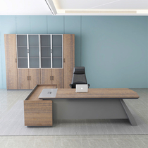 Office desk Boss desk President desk Simple modern large desk Office furniture Managers desk and chair combination