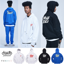 DIMITO SOUTH KOREA Ski Guard Against Wind Chill Thickened Warm Men and Men Single Double Board Liant-shirt Blue and White Black