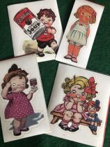 Empty Home Overvalued Outlet Japan Order Tomato Soup Doll Suitcase Stickers set of four pieces in