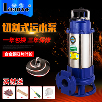 Lei Bao stainless steel cutting sewage pump biogas tank septic tank manure pumping sewage pump 380V220V