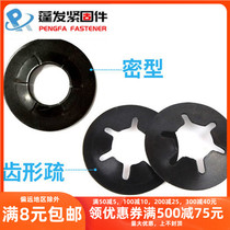  304 stainless steel plum hole retaining ring 65 manganese steel bearing clip retaining ring Cover type plum hole retaining ring M3M4M5-M12