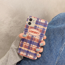 Retro purple plaid for Huawei mate30pro mobile phone case p40pro silicone soft case p30por protective cover nova7 men and women niche nova5 30 m