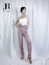 JIA Latin Dance New High Waist Adult Practice Pants Stuck GB Modern Pants Leg Length R67