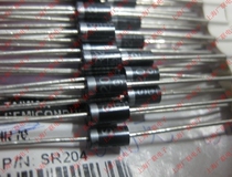 Schottky diode SR204 DO-15 package 2A 40V New
