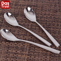 Created 304 stainless steel coffee spoon children spoon dessert spoon spoon small rice spoon tablespoon tablespoon three