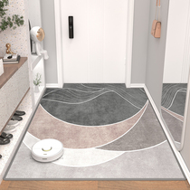 Home pads at the door and the living room of Xuanjuan Hall is light and extravagant Modern door pads anti-skid foot pads step on the carpet