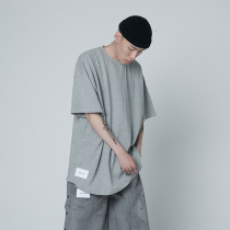 The Dirty Collection solid color interior with base three color base versatile cotton half sleeve t-shirt