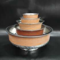 Featured Stainless Steel Ethnic Donation Mongolian Restaurant Mongolian Wine Cup Silver Bowl Supplies Cutlery Wine with hada