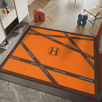 Light luxury entrance door mat entrance mat entrance carpet doormat home living room entrance mat can scrub kitchen mat