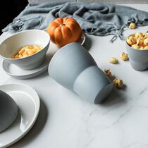 New creative Danish home frosted ceramic water cup Handy cup Coffee cup Commercial home restaurant cup