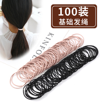 Adult Simple Head Rope hipster Mori Korean Tail Head Hairband Pony Tail Headwear Hair Rope Boyfriend Small Leather Band