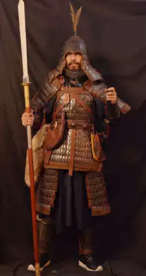 唐代札甲唐代胡人兵士扎甲唐甲 唐代札甲唐代胡人兵士扎甲唐甲