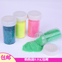 1 Kindergarten DIY handmade art material ginkle glue glitter glue gold powder glue childrens gold powder painting golden onion powder