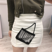 Hip skirt A-line skirt womens spring and summer new Korean version high-waisted slim skirt fashion personality denim skirt short skirt