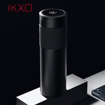 IKXO UK Antibacterial Stainless Steel Insulated Cup Mens Tea Water Separation Tea Cup Large Capacity Water Cup Children Customized