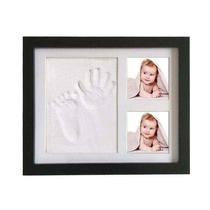 Baby gift set with black frame hand putty set hand
