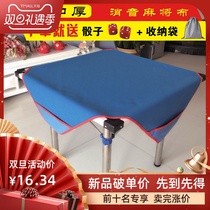 Thickened mahjong tablecloth with a pocket mahjong table mat Home mahjong table mat mahjong tablecloth silencer mat tablecloth