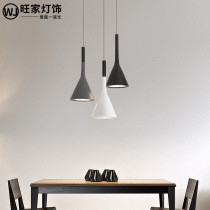 Nordic Restaurant Chandelier Headboard Modern Minimalist Dining Table Home Single Headlights Triple Head Bar Creative Personality Luminaire