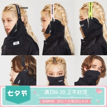  Korea spot 2021 womens ski face protection thin v-face thin face mask quick-drying windproof pullover mask
