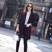 JOLIMENT wear out the avenue and female characteristics of the workplace is also soft and rigid black blazer women spring and autumn