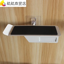 New glass suction cup pallet gold widened shoe shop shoe rack upper wall shoe display rack commercial Wall Wall