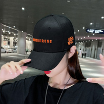 Ducktongue hat female tide brand suitable for face large hat Spring and autumn with black eaves and Han edition face small baseball cap