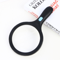 St Genesis 138MM Extra Large diameter Magnifier 1000 HD High-times Elderly Read the newspaper 20 Older children Students handheld enlarged mirror with 12 LED lights 60 Map for mobile phone use