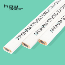 HOWstore Hao Art Museum Daniel Arsham Exhibition Perimeter Future Archaeological Woodworking Pencil Stationery