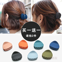 Adult Hair Clip Women Midsize Hair Grip Clip Clip Elegant Short Hair Rear Brain Spoon Small Card-issuing Half Za Hair South Korea Headwear