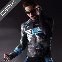 High-end Spring Summer Style Dark Black Long Sleeve Riding Suit Suit for men and women Bike Suit Riding Pants Long Pants Riding Suit Customised