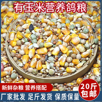 A-level pigeon food has corn nutrition competition fly feed letter ornamental pigeon food bird food 20 catties 10kg