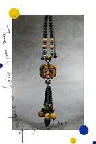 Putuo mountain car hanging Tiger Eye Stone