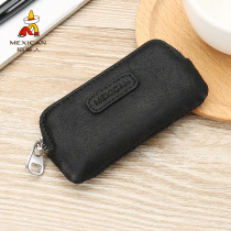 Scarecrow car keybag male fur mini bag multifunctional mini-bar mini-bar bar cow leather change wallet