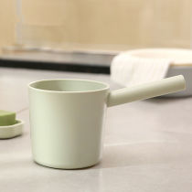 Kitchen plastic gourds and water scoop home long-handled scoop scoop children xi tou bei baby shower bath scoop shui yao
