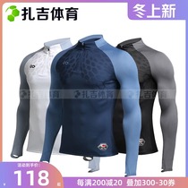 Zaji football Cikers racing Dragon Vein series half zipper long sleeve men outdoor sports top AS233AAY1